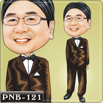 男生人像Q版漫畫PNB-121